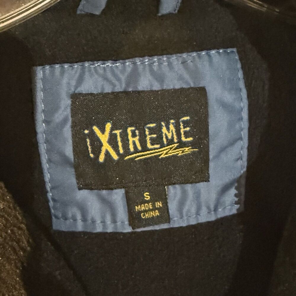Ixtreme Winter Coat Jacket Boys Size Small Blue Fleece Lined Puffer Hood - Picture 3 of 16